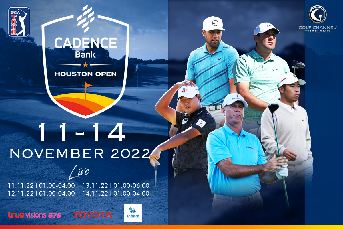 PGA Tour Cadence Bank Houston Open Golf Channel Thailand