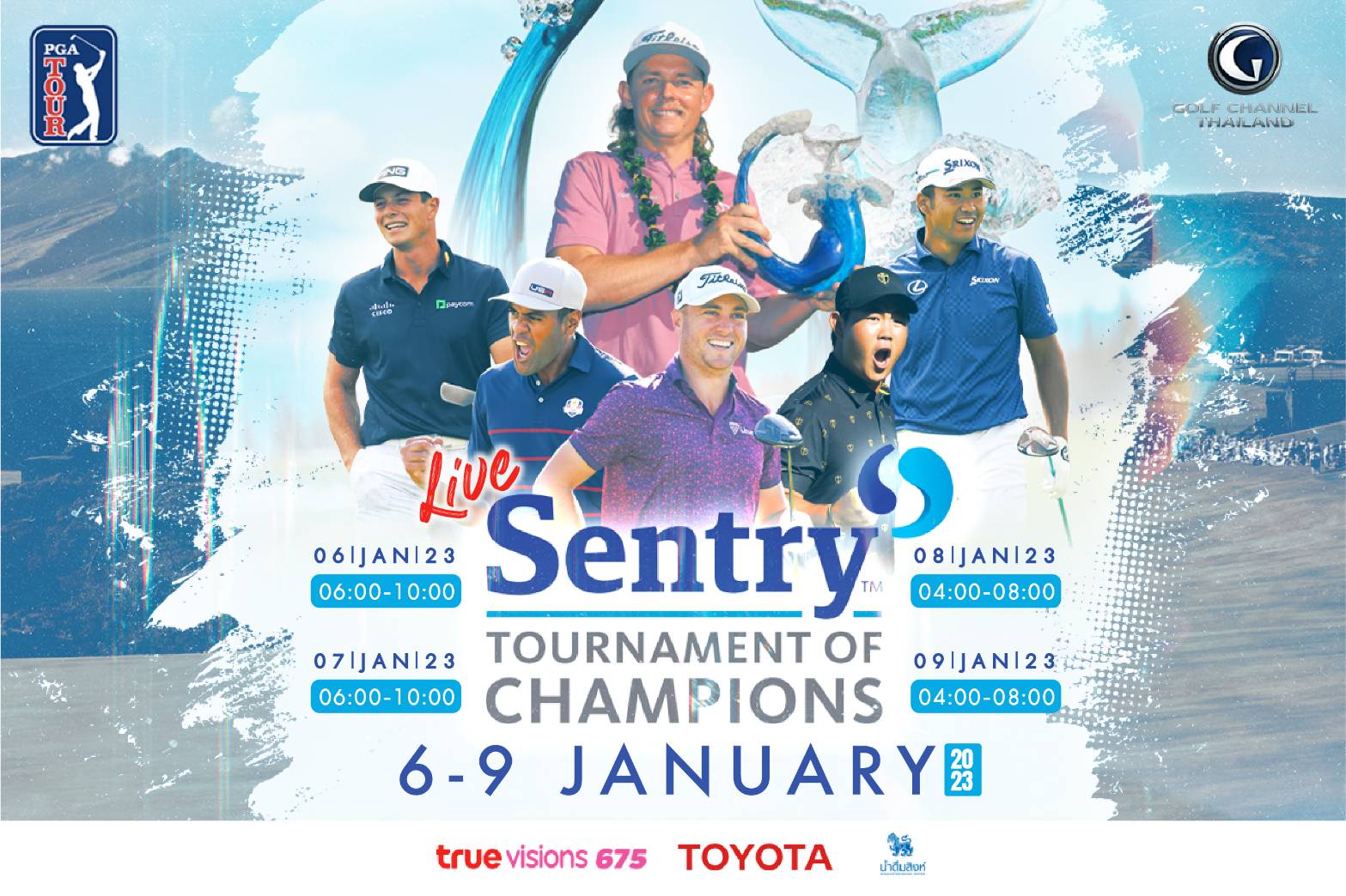 PGA Tour Sentry Tournament of Champions Golf Channel Thailand